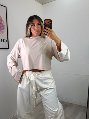 LONG SLEEVE CROP