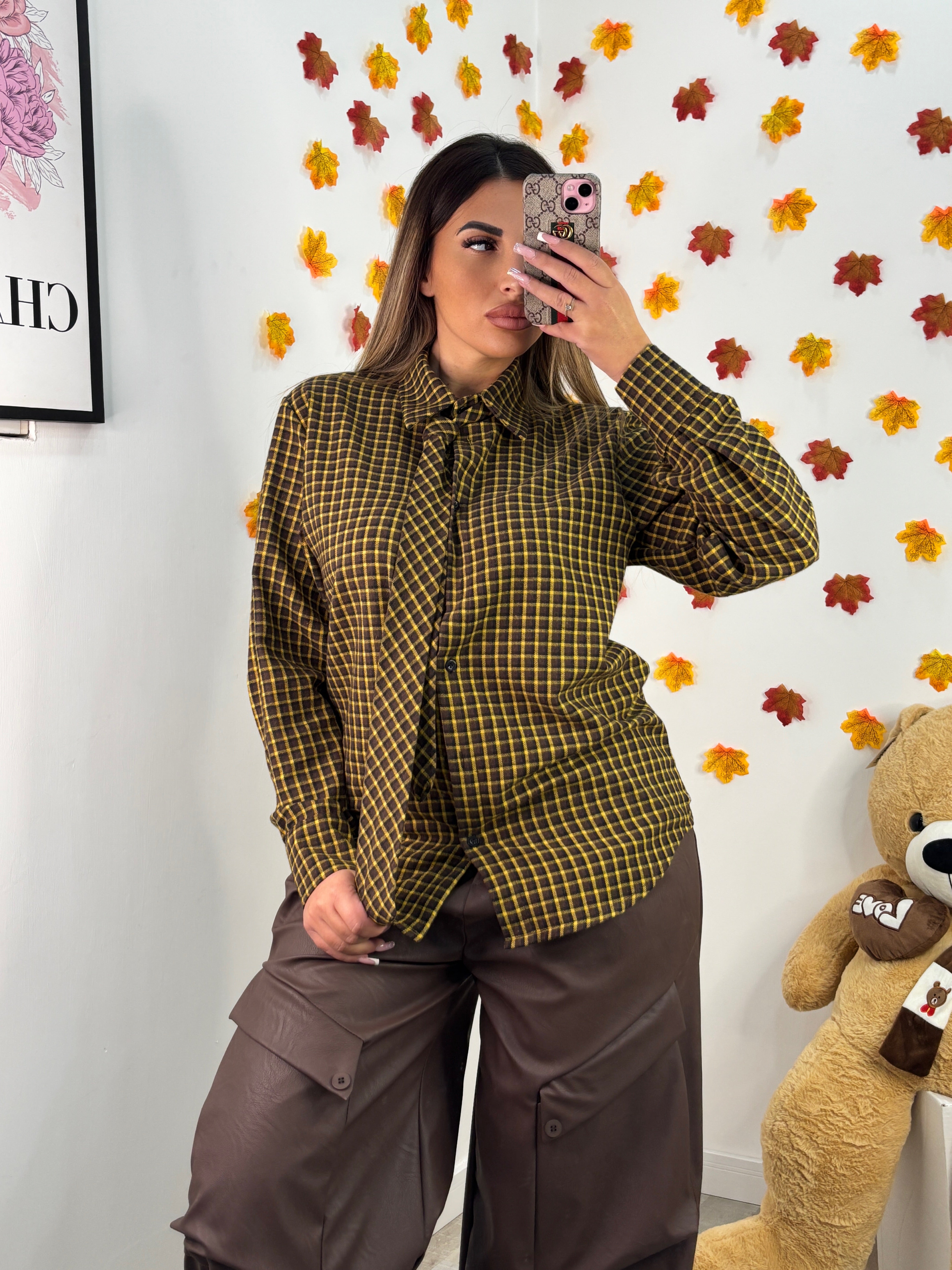 CAMICIA ALENA GIALLA