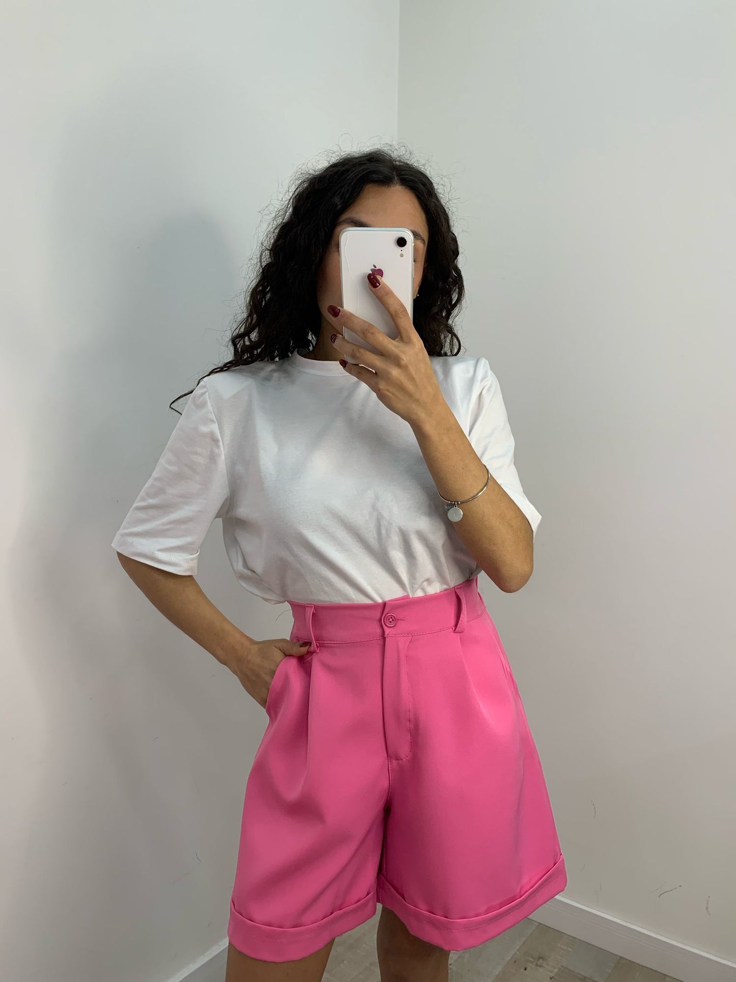 TAILLEUR BERMUDA PINK