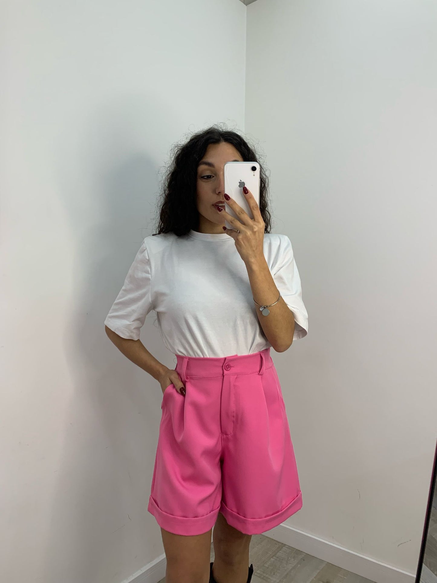 TAILLEUR BERMUDA PINK
