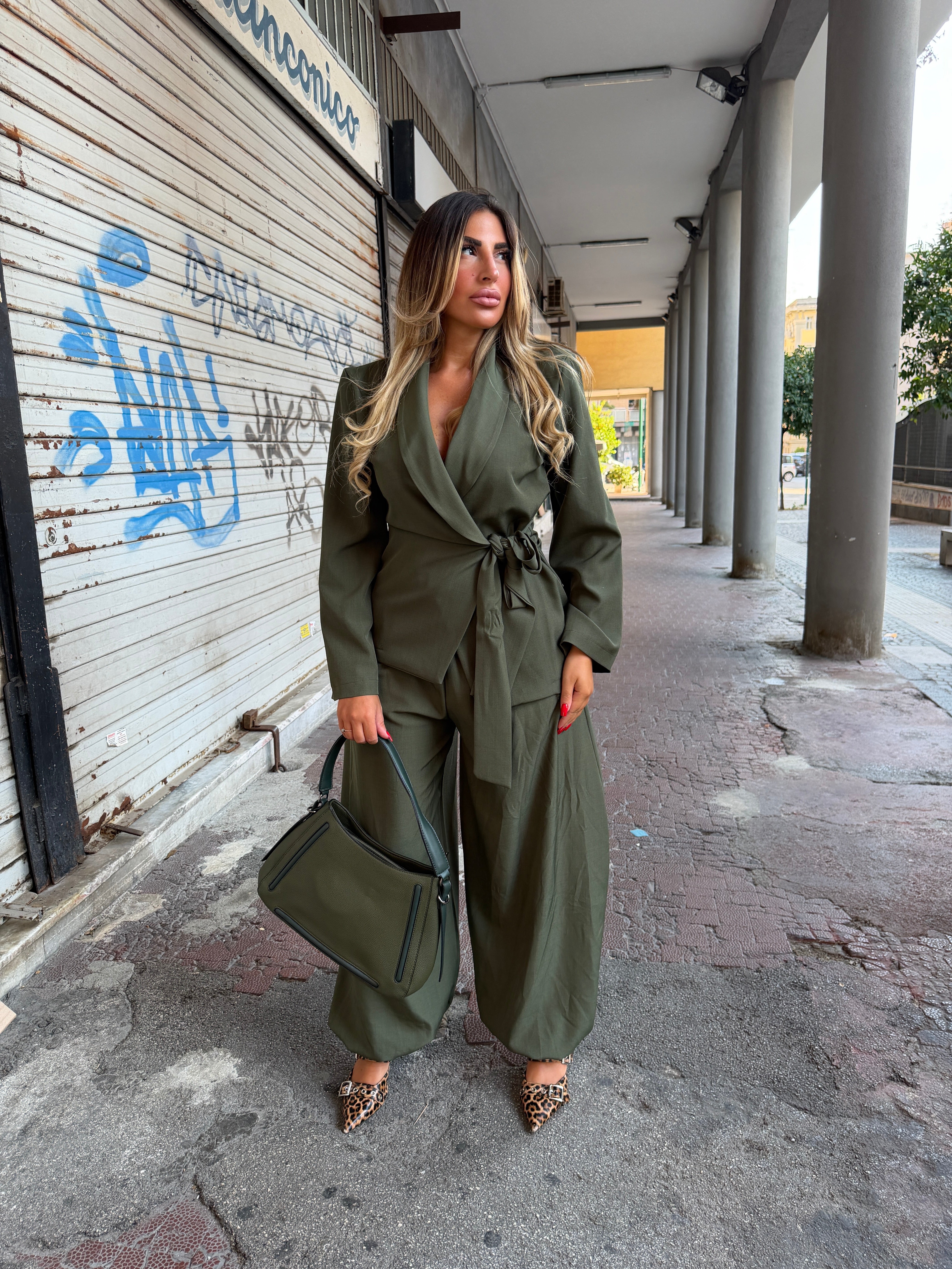 COORDINATO ANNA VERDE MILITARE