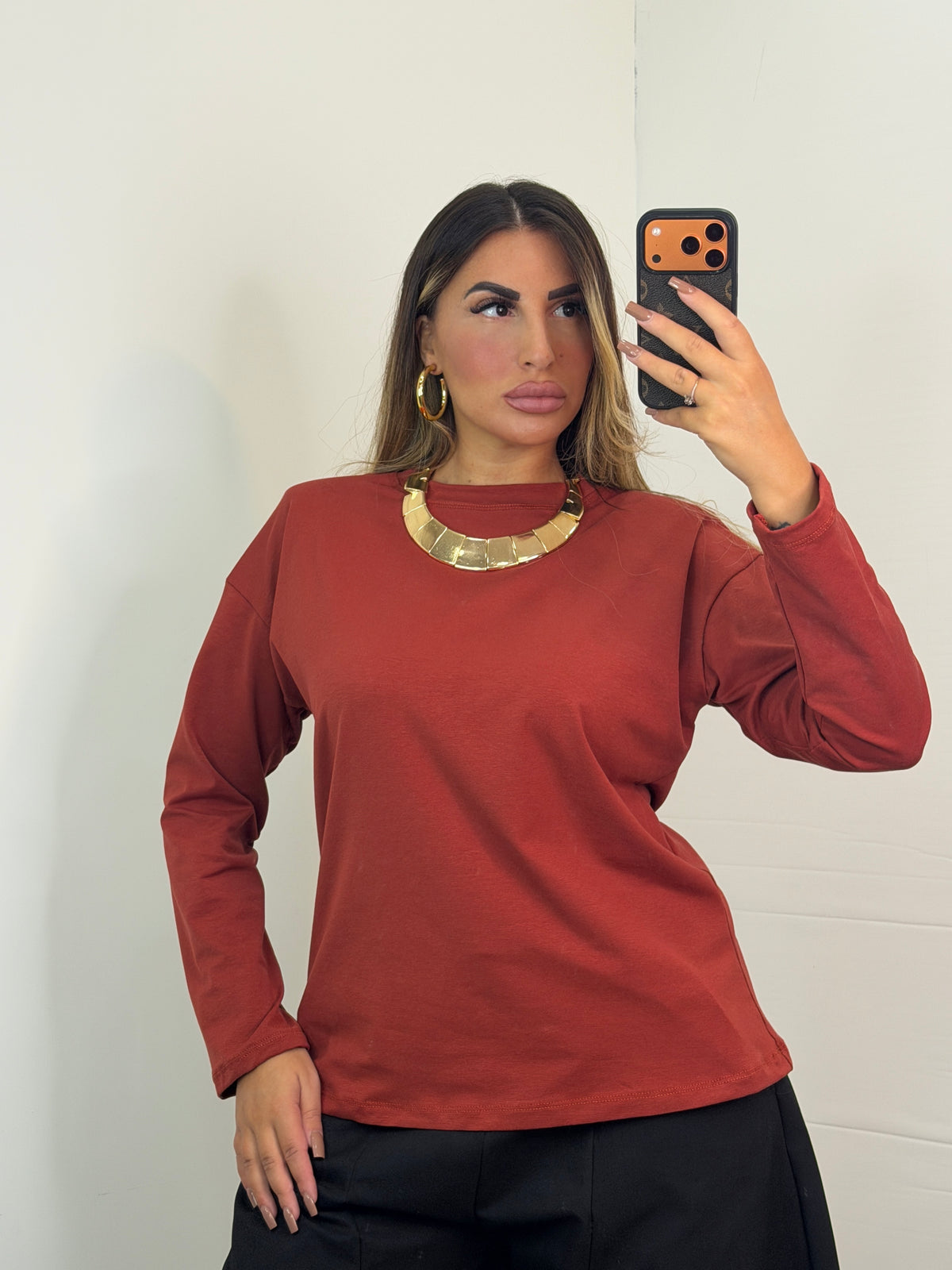 MAGLIA MANICA LUNGA - VARI COLORI