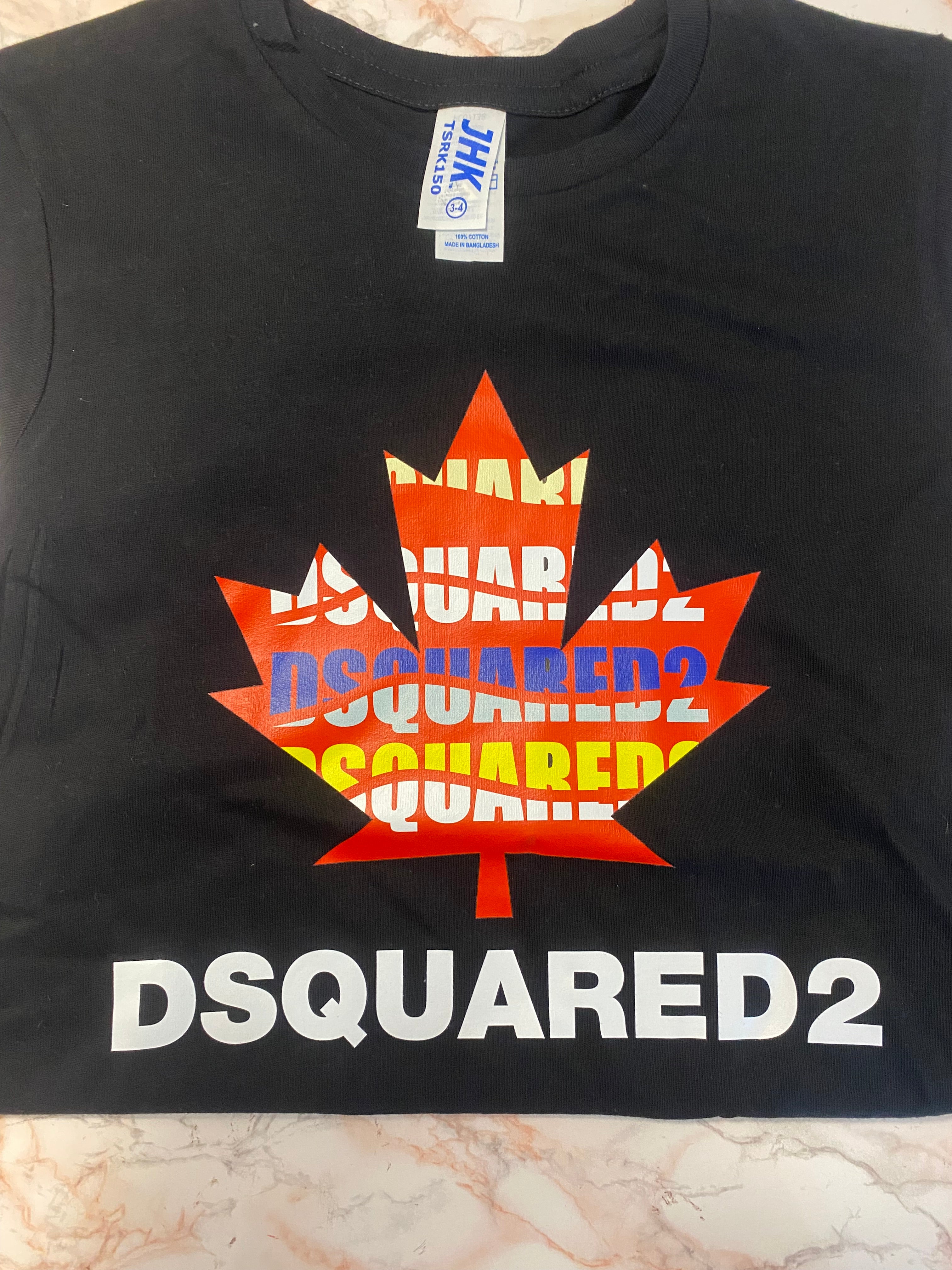 T-SHIRT BAMBINI DSQ