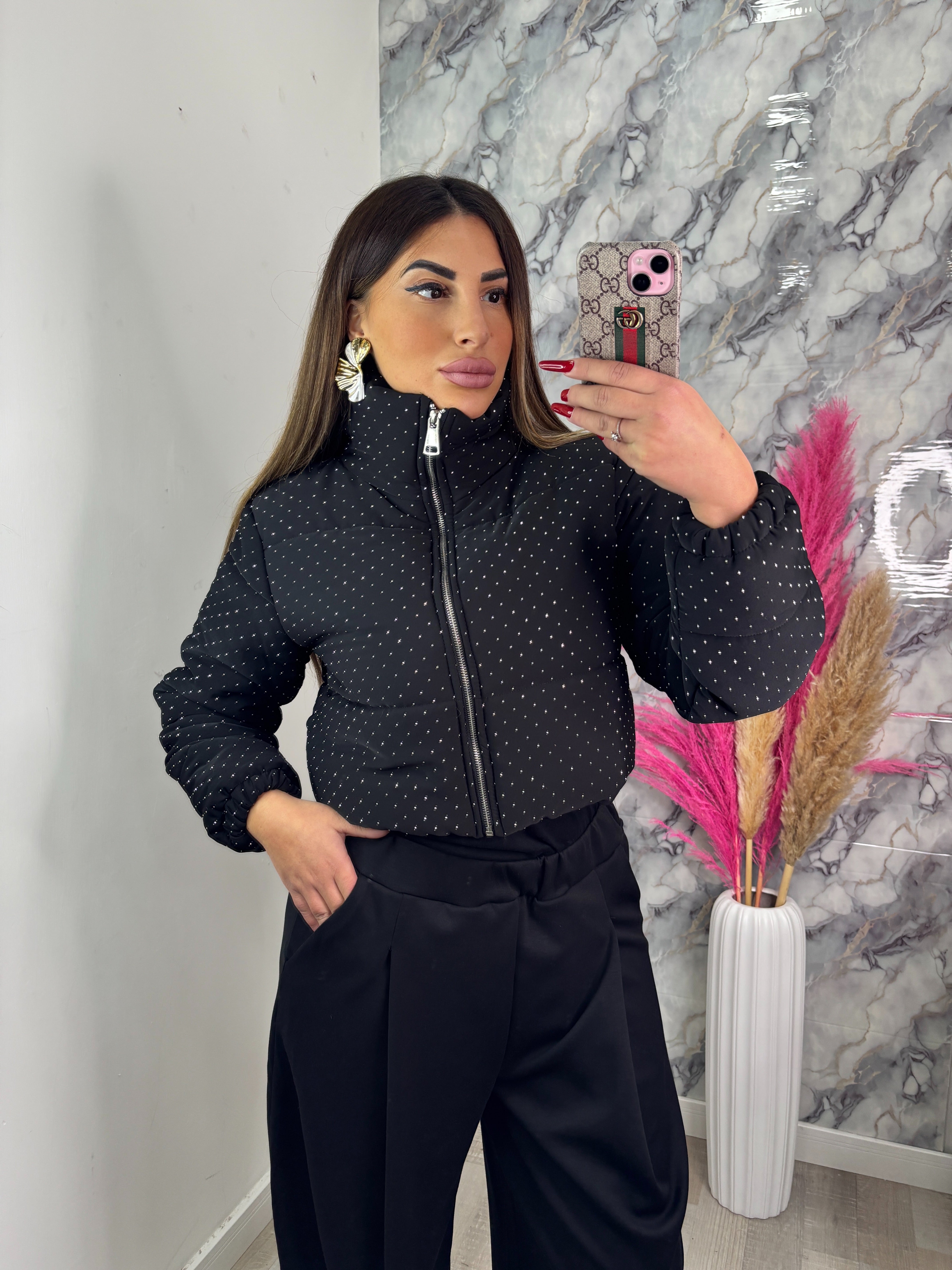 BOMBER BRILLANTINATO