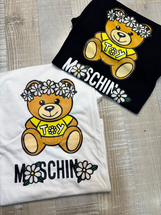 T-SHIRT TEDDY FLOWERS