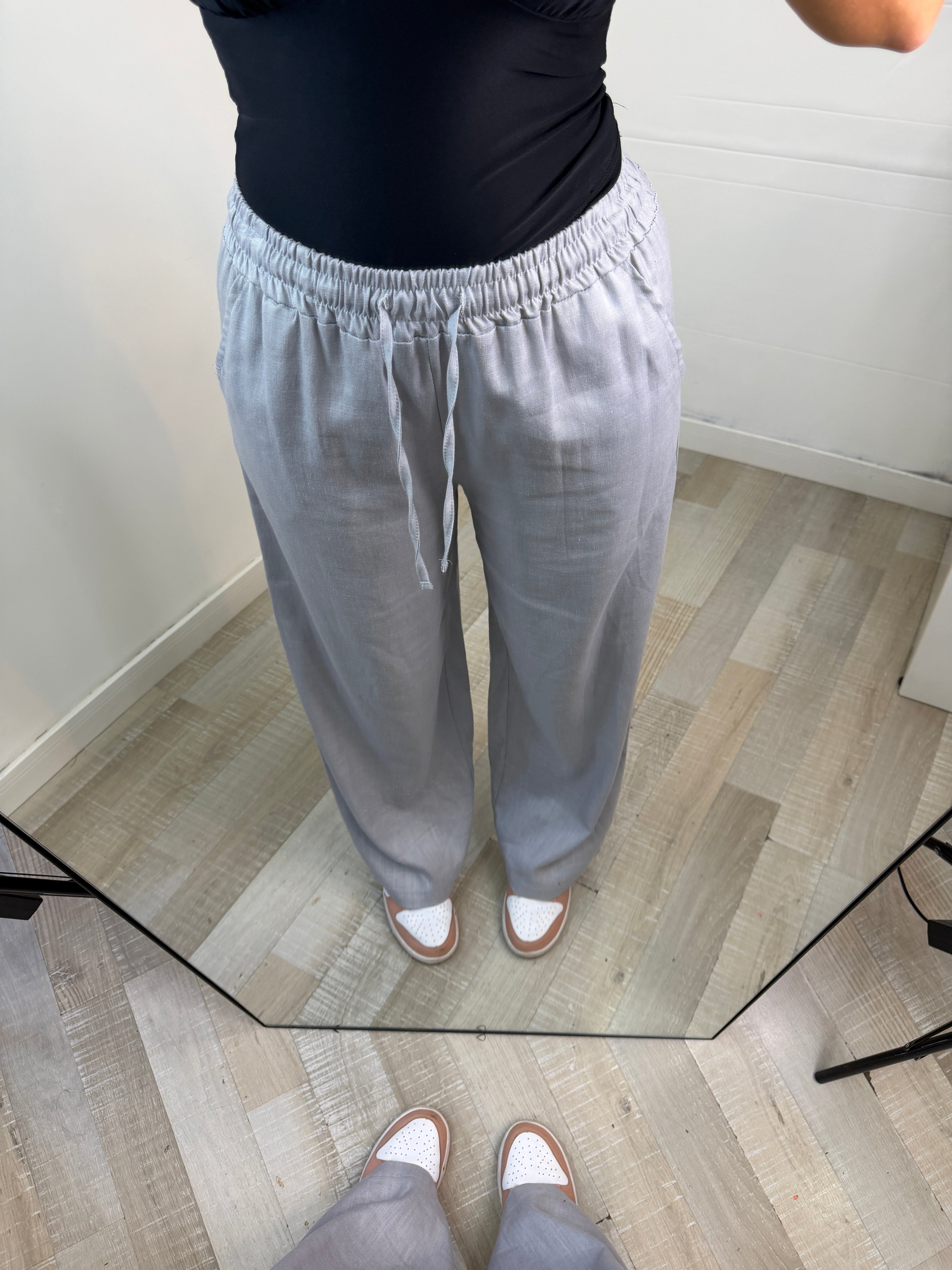PANTALONE SIMIL LINO