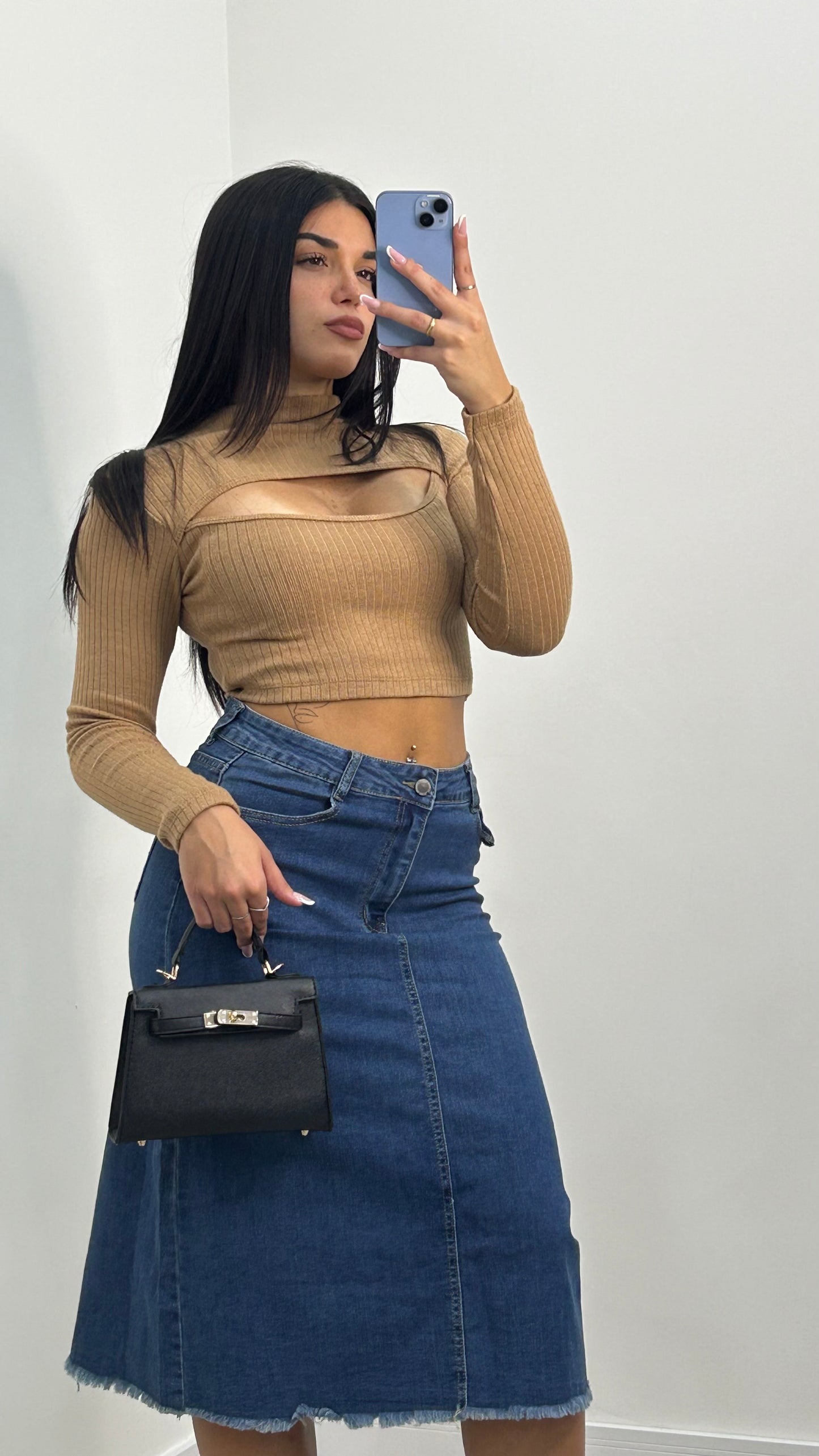 GONNA LUNGA JEANS
