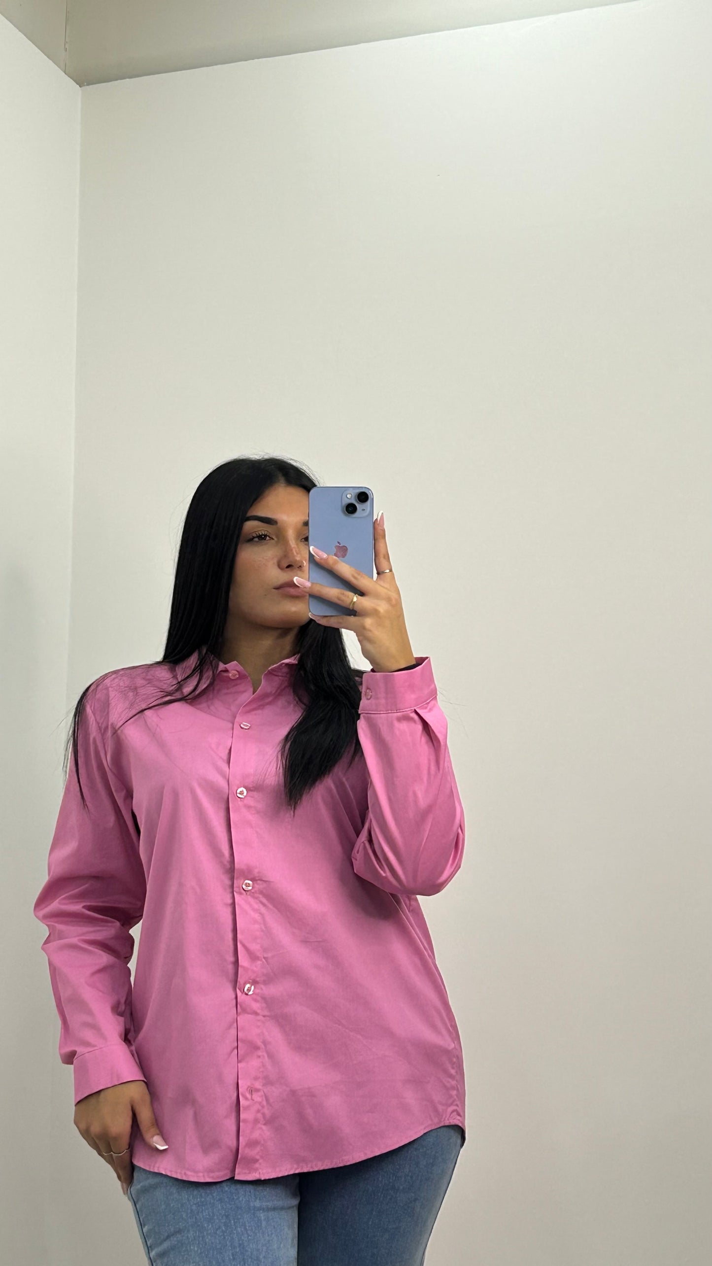 CAMICIA BASIC ROSA