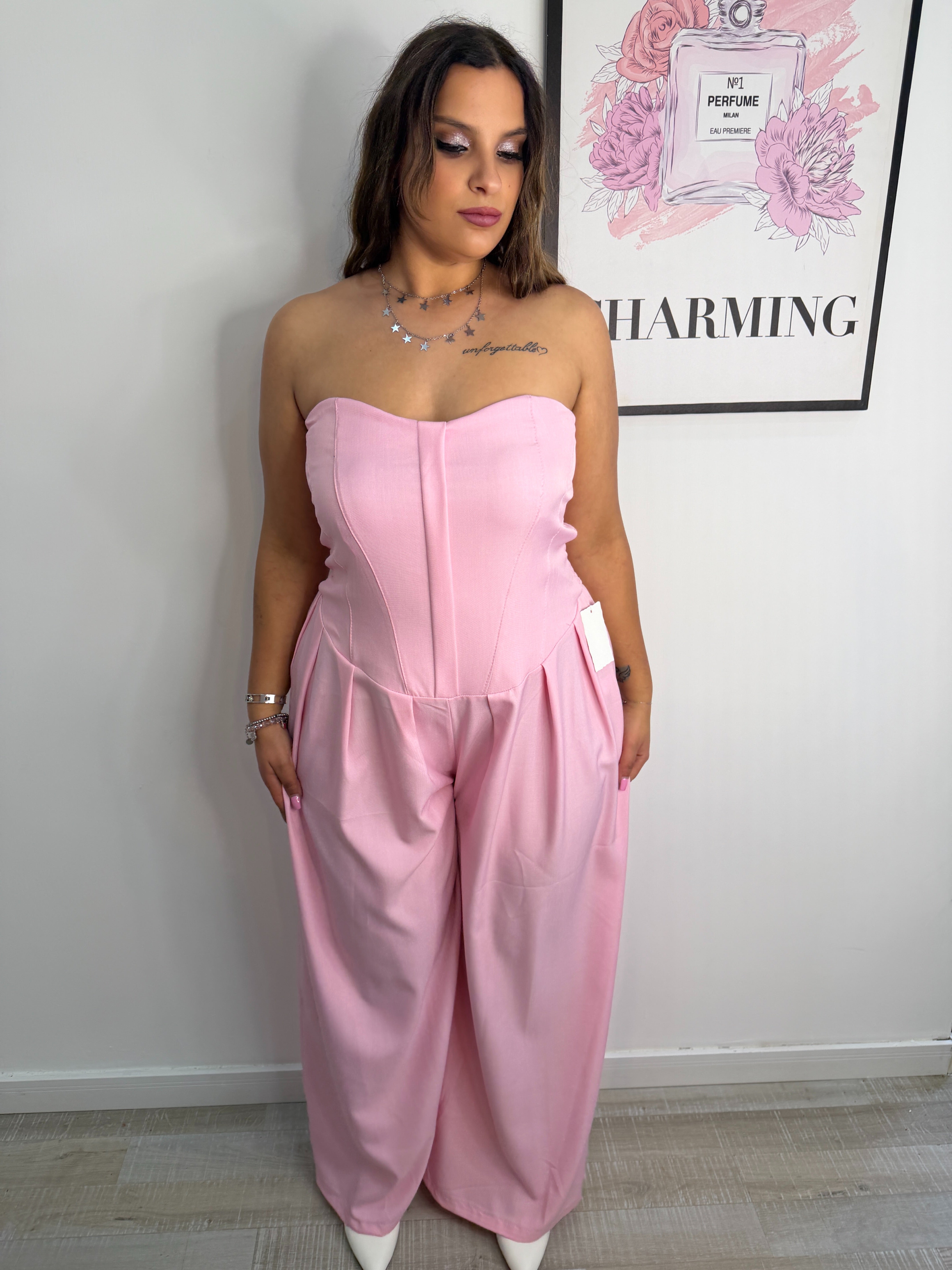 TUTONE CURVY ROSA