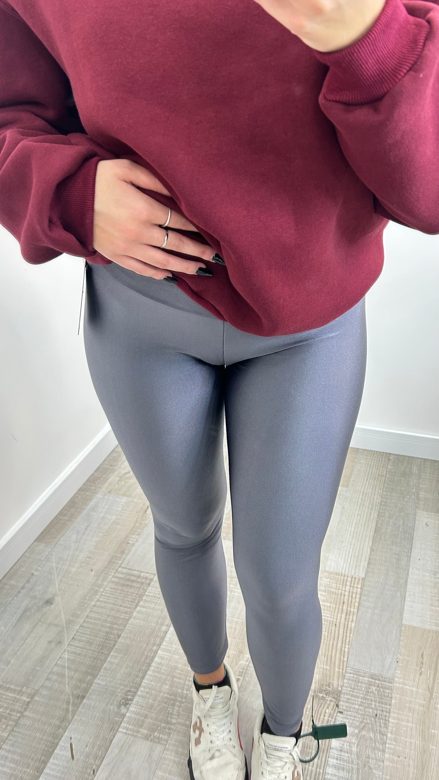 LEGGINS MODELLANTE GRIGIO