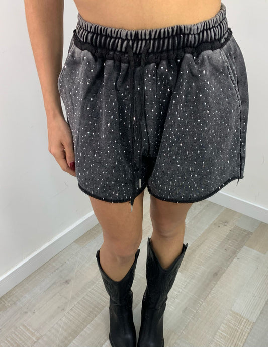 SHORTS BRILLANTINATO