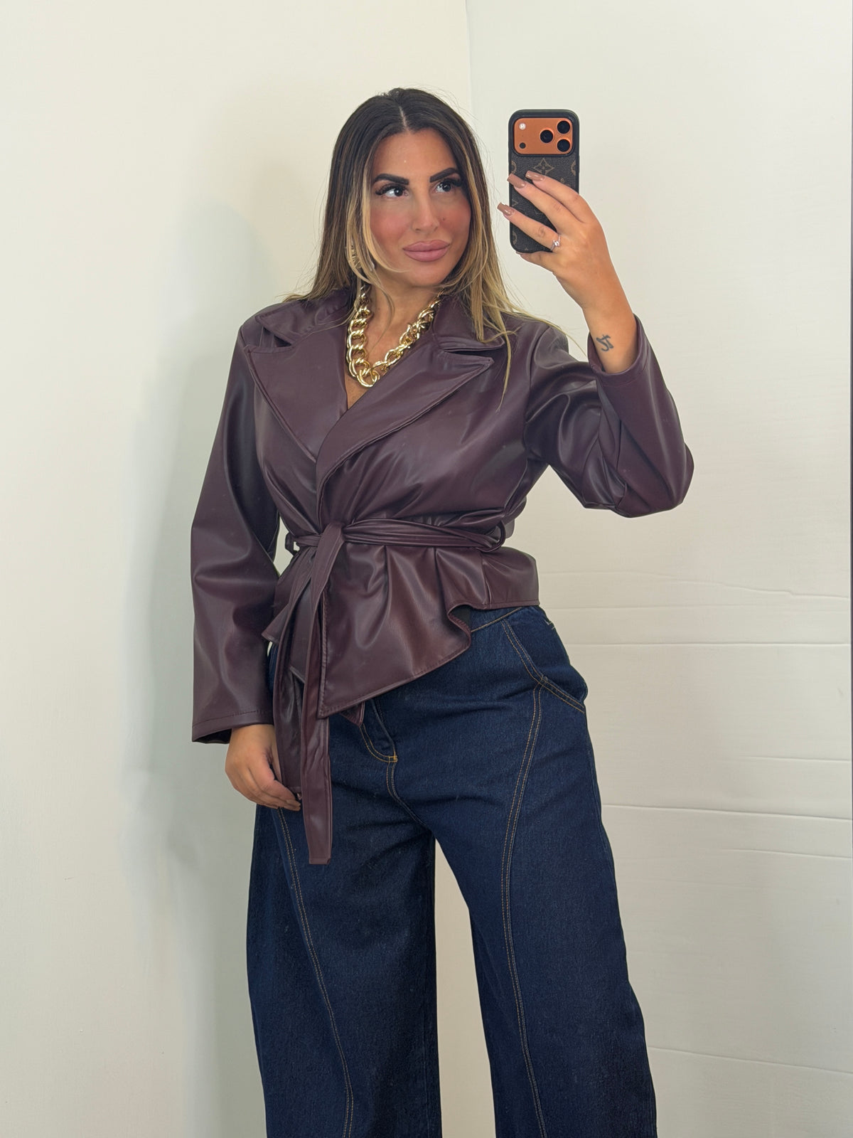 TRENCH ECOPELLE - BORDEAUX