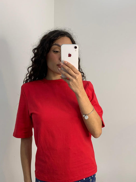 T-SHIRT CON SPALLINE
