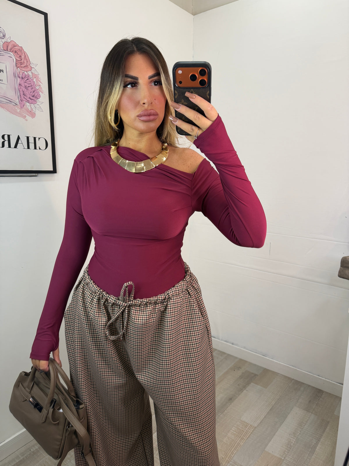 MAGLIA KIM - BORDEAUX