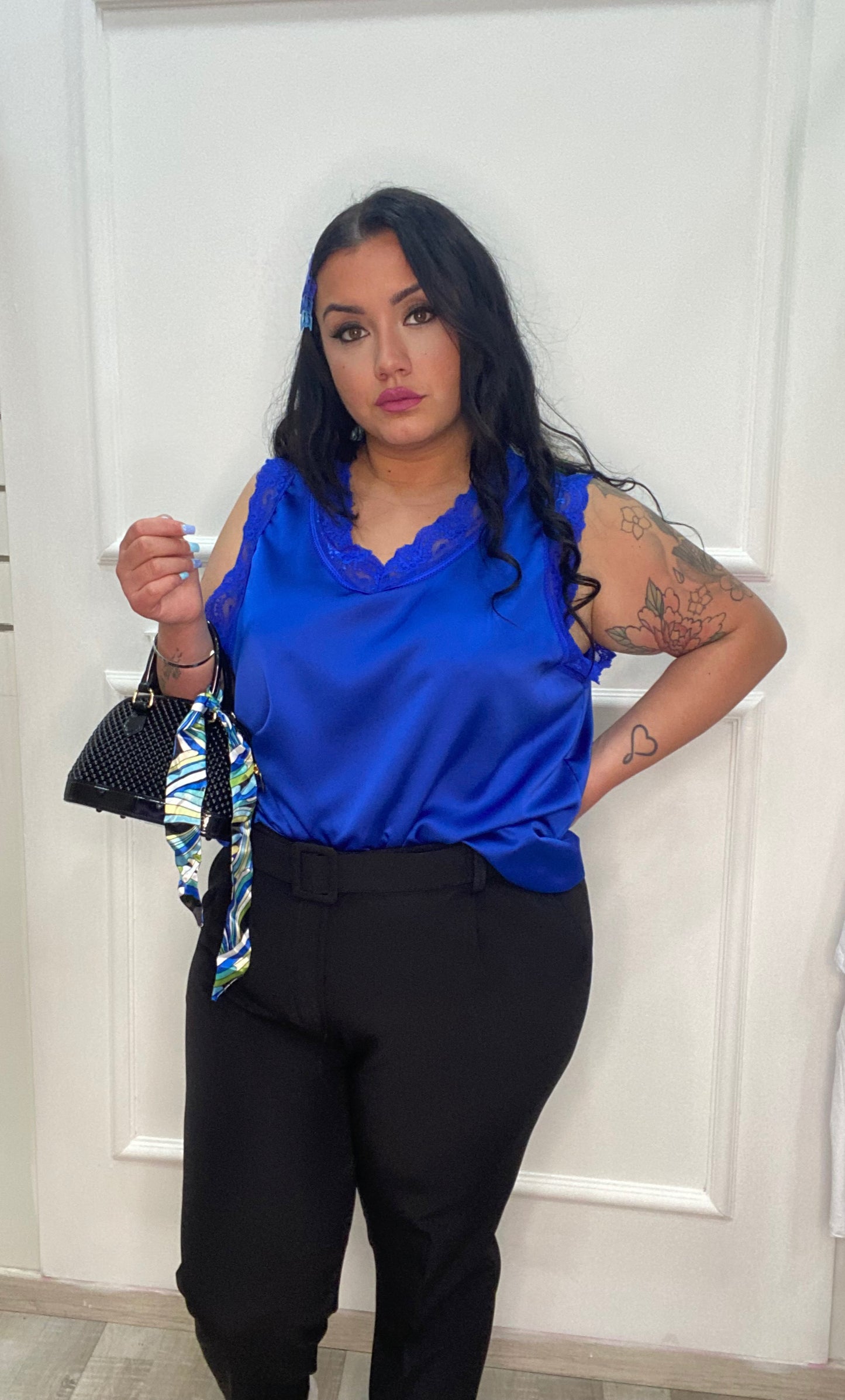 PANTALONE Z@RA CURVY NERO